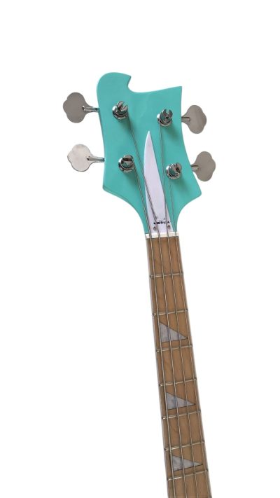 Custom Nova 4003 Teal Maple Fretboard Bass - Image 10
