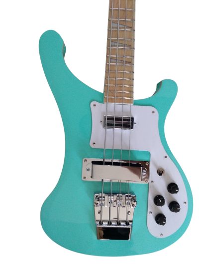 Custom Nova 4003 Teal Maple Fretboard Bass - Image 13
