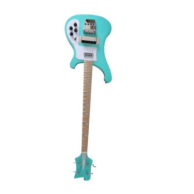 Custom Nova 4003 Teal Maple Fretboard Bass - Image 8