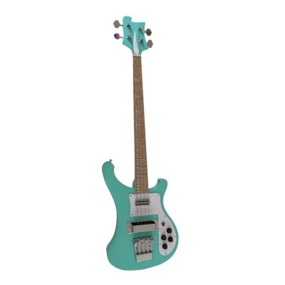 Custom Nova 4003 Teal Maple Fretboard Bass - Image 9