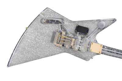 Custom Crown Plexiglass Acrylic Led Guitar - Image 18