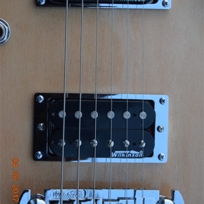 Custom Sovereign Malcolm Natural Guitar - Image 6