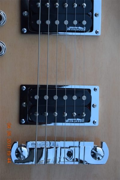 Custom Sovereign Malcolm Natural Guitar - Image 6