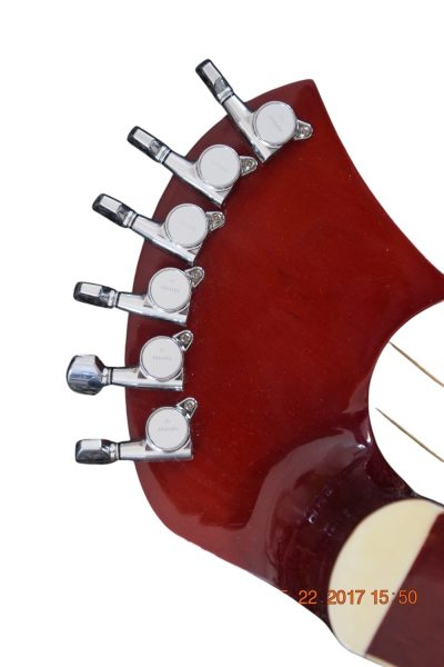 Custom Eclipse Harp Double Neck Natural Finish Acoustic Guitar - Image 5