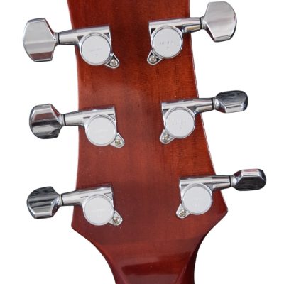 Custom Eclipse Harp Double Neck Natural Finish Acoustic Guitar - Image 6