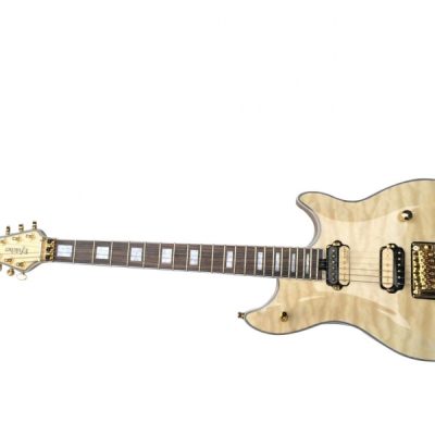 Custom Lazu Wolfgang Quilted Maple Top Tremolo Guitar - Image 4