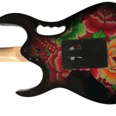 Custom Axis SVAI 1989 Jem Floral Pattern Guitar - Image 3