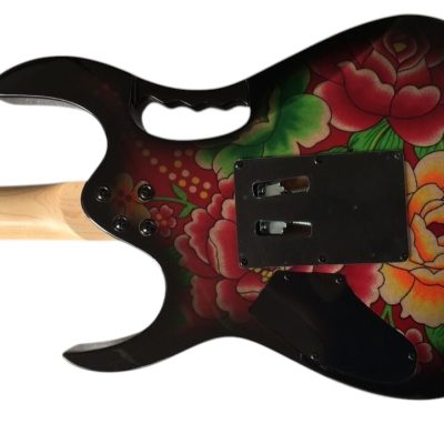 Custom Axis SVAI 1989 Jem Floral Pattern Guitar - Image 6