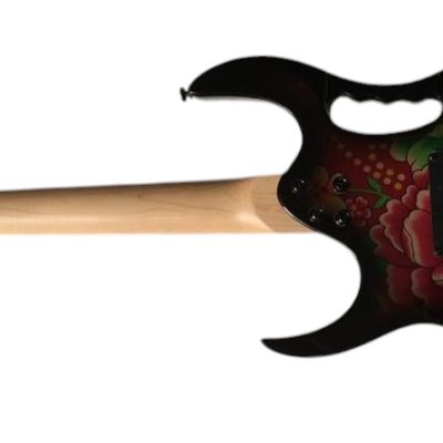 Custom Axis SVAI 1989 Jem Floral Pattern Guitar - Image 8