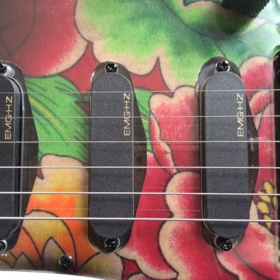 Custom Axis SVAI 1989 Jem Floral Pattern Guitar - Image 10