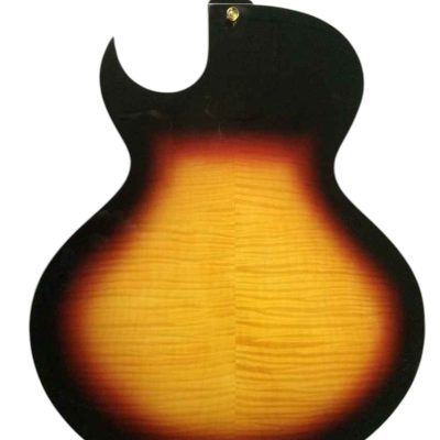 Custom Crown ES175 Vintage Sunburst Hollow Body Archtop Florentine Cutaway P90 Pickups Guitar - Image 4