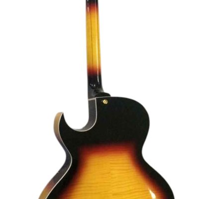 Custom Crown ES175 Vintage Sunburst Hollow Body Archtop Florentine Cutaway P90 Pickups Guitar - Image 5