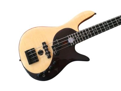 Custom Solis Yin Yang Deluxe 4 String Bass Dual Tone Wood