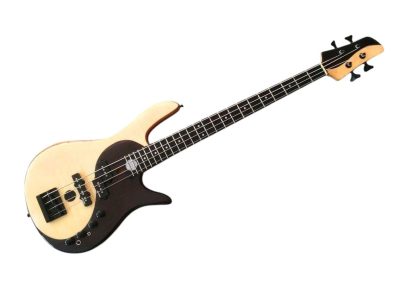 Custom Solis Yin Yang Deluxe 4 String Bass Dual Tone Wood - Image 3