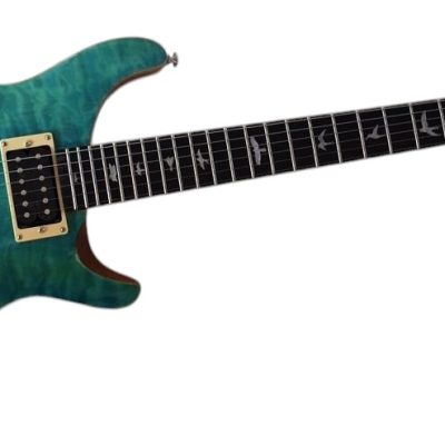 Custom Monarch 24 Turquoise Quilted Maple Top Guitar - Image 2