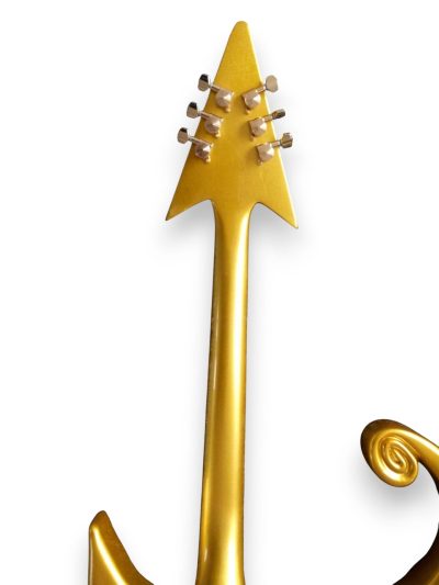 Custom Ember Prince Love Gold Guitar - Image 2