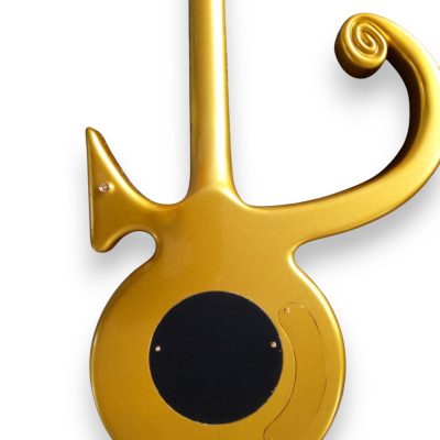 Custom Ember Prince Love Gold Guitar - Image 9