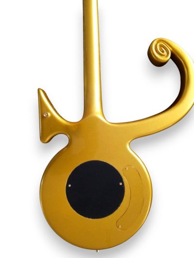 Custom Ember Prince Love Gold Guitar - Image 9