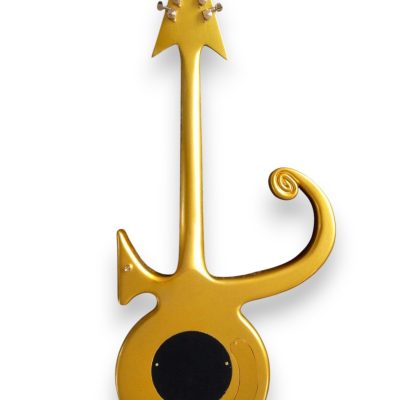 Custom Ember Prince Love Gold Guitar - Image 8