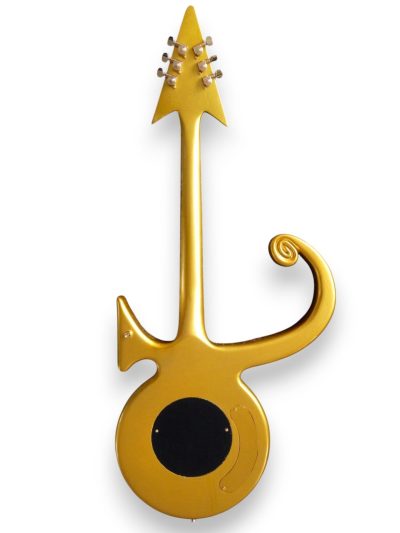 Custom Ember Prince Love Gold Guitar - Image 8