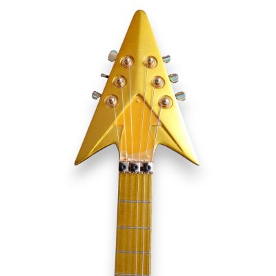 Custom Ember Prince Love Gold Guitar - Image 7
