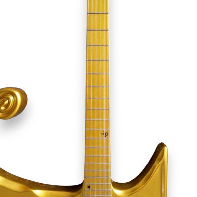 Custom Ember Prince Love Gold Guitar - Image 6