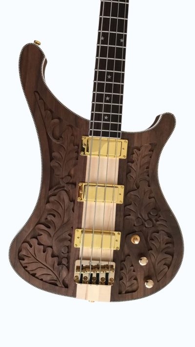 Custom Nova Kilmister Engrave 4004 Walnut Bass