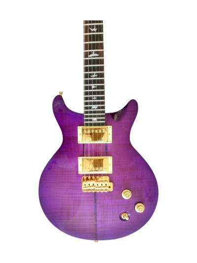 Custom Monarch Santana Retro Purple Violet Guitar