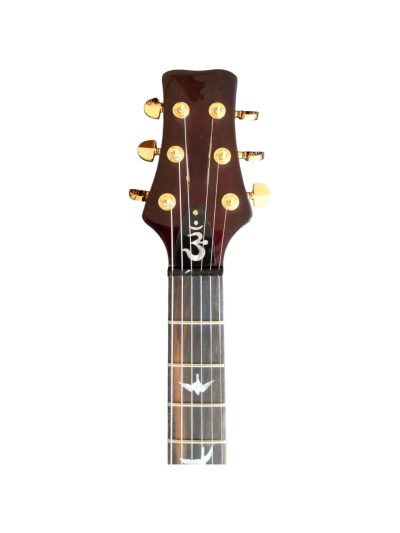 Custom Monarch Santana Retro Purple Violet Guitar - Image 4