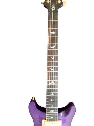 Custom Monarch Santana Retro Purple Violet Guitar - Image 5