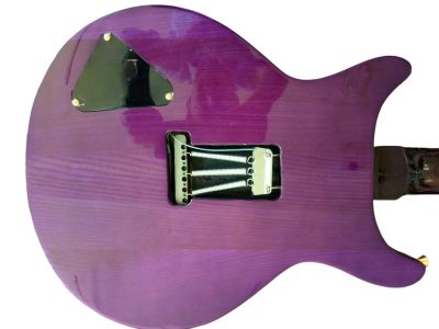 Custom Monarch Santana Retro Purple Violet Guitar - Image 9