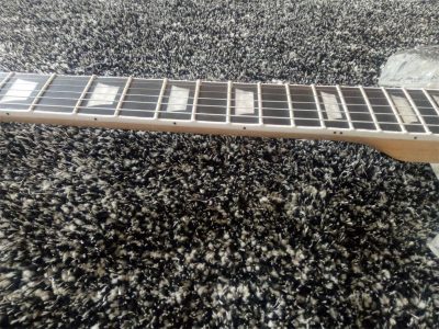 Custom Crown SG Plexiglass Acrylic Body Rosewood Fretboard Led Guitar - Image 9