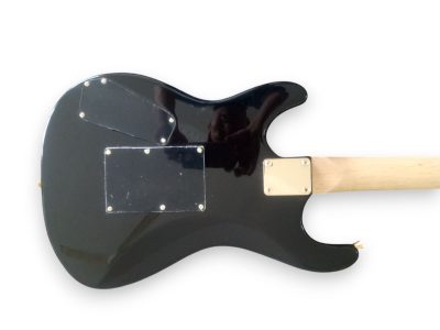 Custom Cinder Richie Sambora Jersey Star Black Guitar Three Humbucker Pickups - Image 7
