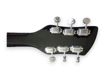 Custom Nova Jetglo 325 Gold Pickguard Electric Guitar - Image 2