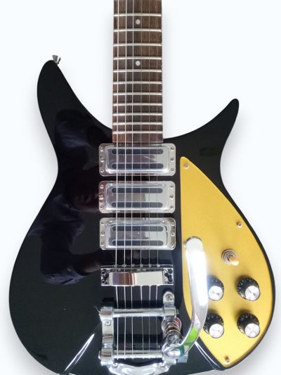 Custom Nova Jetglo 325 Gold Pickguard Electric Guitar
