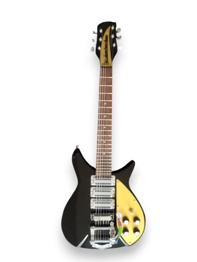 Custom Nova Jetglo 325 Gold Pickguard Electric Guitar - Image 8