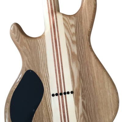 Custom Onyx Regius Blue Burst Flame Maple 8 String Guitar - Image 3