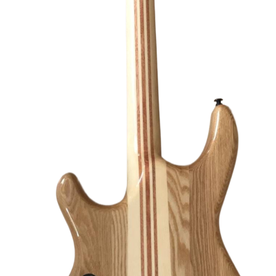 Custom Onyx Regius Blue Burst Flame Maple 8 String Guitar - Image 4