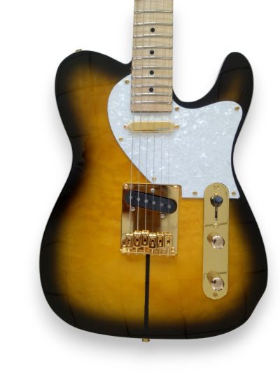 Custom Regent Merle Tuff Dog Sunburst Guitar