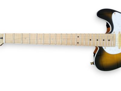 Custom Regent Merle Tuff Dog Sunburst Guitar - Image 4