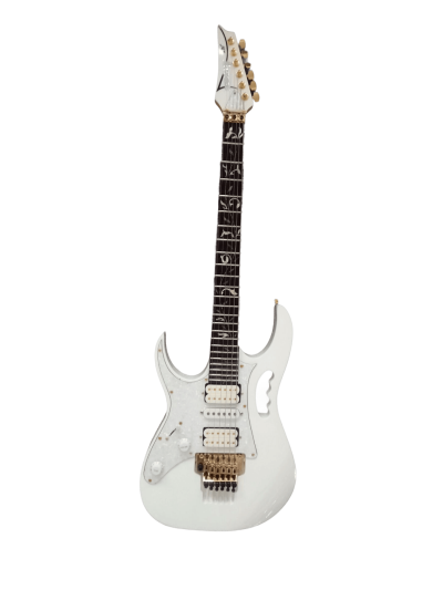 Custom Axis SVAI Left Handed White Electric Guitar - Image 7