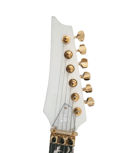 Custom Axis SVAI Left Handed White Electric Guitar - Image 8