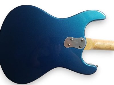 Custom Sapphire Ventures Blue Guitar - Image 3