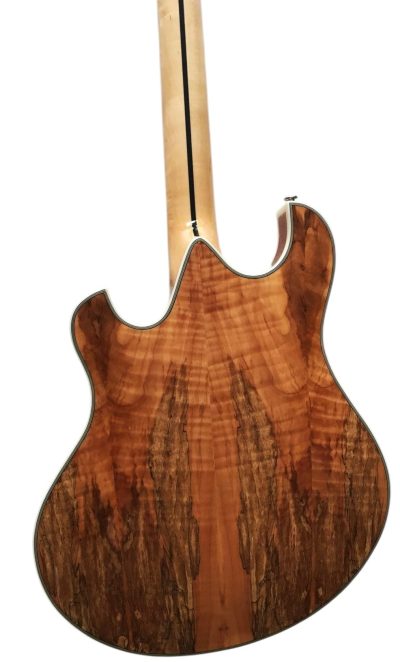 Custom Vesper Languedoc Region G2 Spalted Fhole Koa Electric Guitar - Image 4