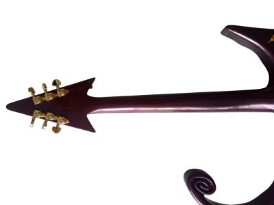 Custom Ember Prince Love Fret Marker Purple Guitar - Image 5