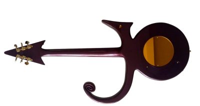 Custom Ember Prince Love Fret Marker Purple Guitar - Image 7