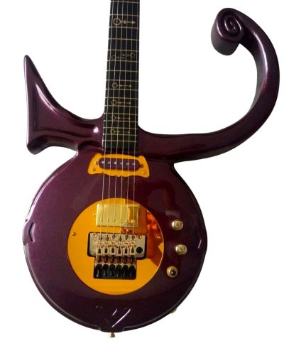 Custom Ember Prince Love Fret Marker Purple Guitar