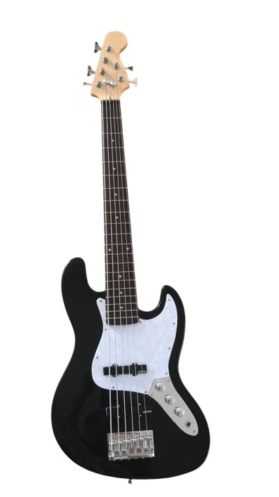 Custom Regent SMD Black Precision 6 String Bass - Image 4