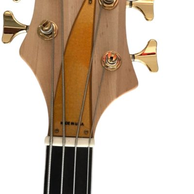 Custom Nova Lemmy Kilmister Engrave 4004 Walnut Satin Bass - Image 6