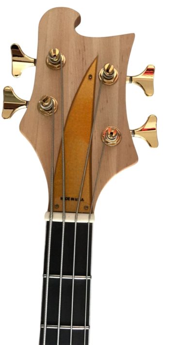 Custom Nova Lemmy Kilmister Engrave 4004 Walnut Satin Bass - Image 6